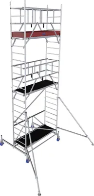 Produktbild von Krause Faltgerüst MONTO ProTec XS Aluminium 6,80 m