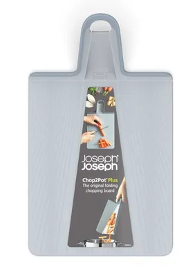 Produktbild von Joseph Joseph Chop2Pot Plus blau Faltbares Schneidebrett