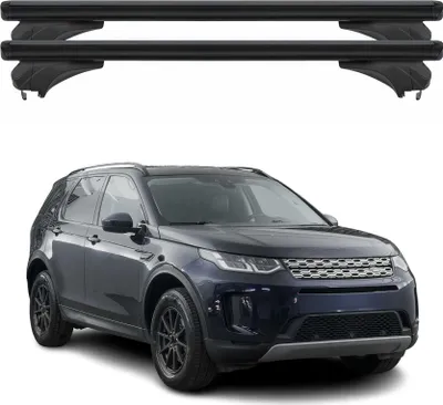 Produktbild von Menabo Dachträger für Land Rover Discovery Sport L550 2015-2019 Alu Schwarz 2tlg