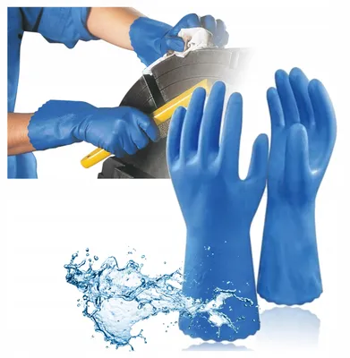 Produktbild von Showa 160R Chemikalienschutz-Handschuhe Wasserdicht Lang