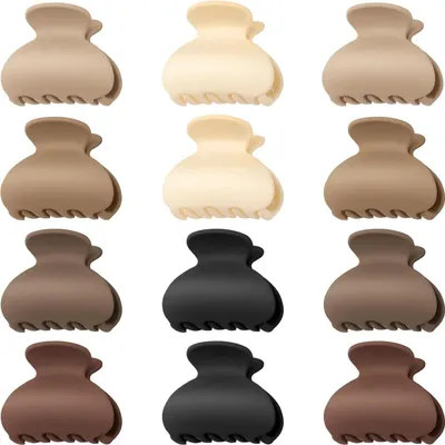 Image de PROPOG Pinces à cheveux femmes 12 pièces - Clip cheveux fins Mini Accessoires