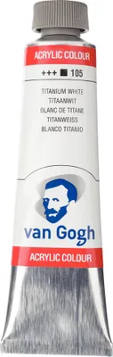 Immagine prodotto di Van Gogh 22051050 Vernice acrilica Bianco titanio 40 ml 1 pz