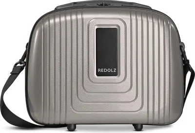 Produktbild von REDOLZ Essentials 14 Beauty Case Coffee Grey Metallic taupe