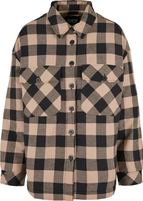 Produktbild von Urban Classics Ladies - Flanell Oversized Shirt Jacke - 5XL