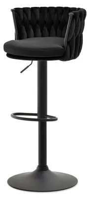 Produktbild von Designer-Barhocker KRIMAR – schwarz