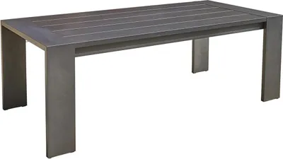 Produktbild von Gartentisch schwarz Aluminium 6 Personen