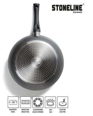 Immagine prodotto di Padella in Vetroceramica STONELINE® CERAMIC 28 cm | con coperchio