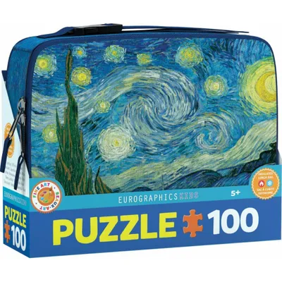 Produktbild von Lunch Bag - Starry Night by Vincent Van Gogh