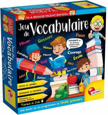 Produktbild von Lernspiel Lisciani Giochi Vocabulaire