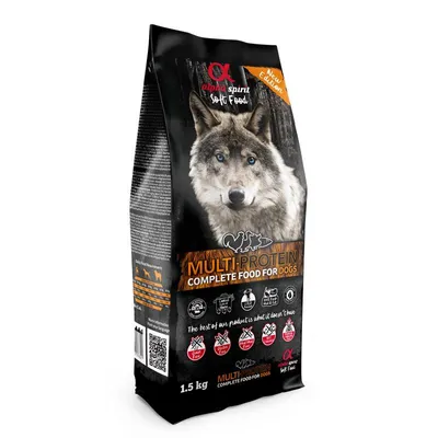Produktbild von alpha spirit Dog Complete Soft Food Multiprotein 1,5kg