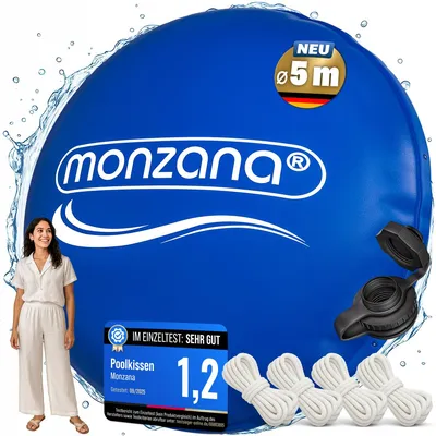 Produktbild von MONZANA Poolkissen Winter XXXL Chlorbeständig 5m Rund