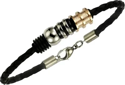 Produktbild von KISMA Schmuck Armband Edelstahl Stahlarmband bicolor D2KIA0130-003-19