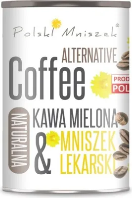 Produktbild von Medizin aus geröstetem, gemahlenem, entkoffeiniertem Kaffee und Löwenzahn