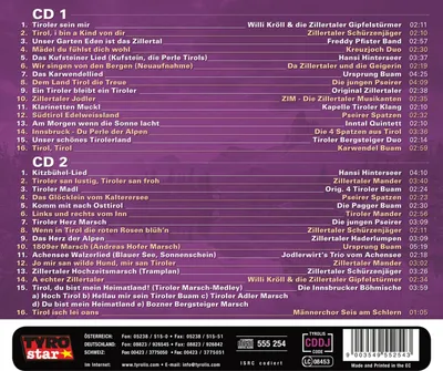 Image de 32 chansons populaires du Tyrol