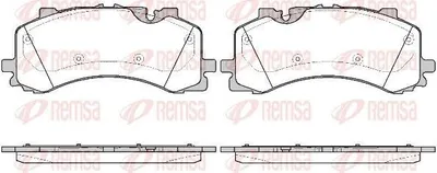 Produktbild von REMSA Bremsbeläge Satz Vorne Bremsklötze für AUDI A6 Avant (4A5, C8) 1744.00