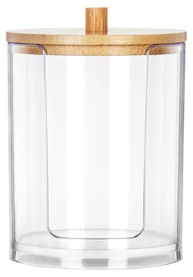 Obrázok produktu pre Kontajner na vatové tampóny – kozmetická nádoba – 7 x 10 cm – plast