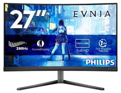 Image de Moniteur Philips Evnia 5000 27M2C5200W/00 68,6 cm (27") 1920 x 1080 pixels Full HD LCD Noir