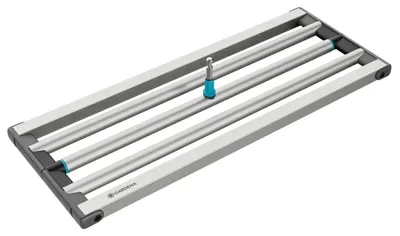 Produktbild von Gardena combisystem Rasen Rakel 76 cm, Nivellierrechen für effiziente Rasenpflege, für alle combisystem Stiele, Erde und Sand verteilen, Rasen