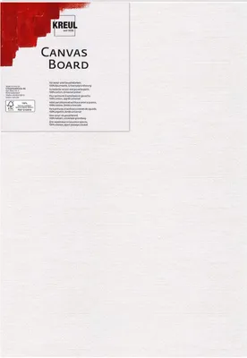Obrázok produktu pre KREUL 606080, Paľba, Panel na maľovanie, Biela, Bavlna, 600 mm, 800 mm