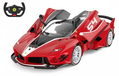 Immagine prodotto di Jamara Ferrari FXX K Evo 1:14 rosso 2.4 GHz A porta manuale - Auto sportiva - Motore elettrico - 1:14 - Pronta per la guida (RTR) - Rosso