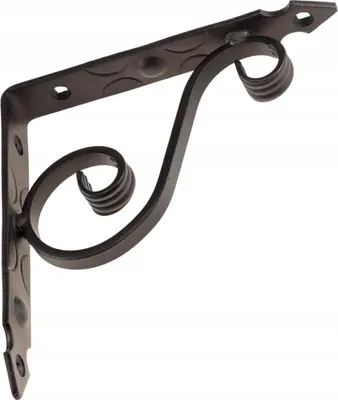 Produktbild von Klappbarer Regalträger FEINZ 150 X 150 mm Schwarz Stabil Belastbar Platzsparend