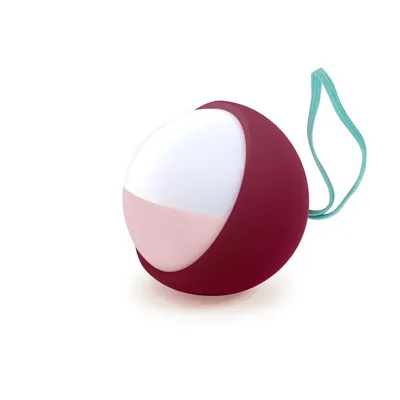 Obrázek produktu pro Pabobo - Přenosné noční světlo s měsíčními fázemi Little Moon dobíjecí s micro USB 0+ Růžová