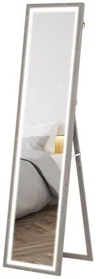 Immagine prodotto di Specchio a LED - Specchio a figura intera - Specchio da parete - Specchio da appoggio - Specchio per il trucco - 40x160 cm