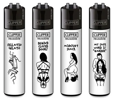 Produktbild von Clipper Reibrad Feuerzeuge FFX Adults #4, 4 Stück