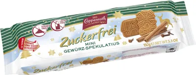 Produktbild von Coppenrath Zuckerfrei Mini Gewürz-Spekulatius 150g