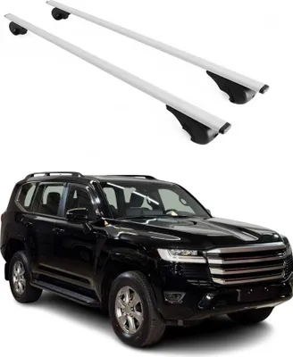 Produktbild von Dachträger Dachgepäckträger für Toyota Land Cruiser J250 2024 Silber 2tlg
