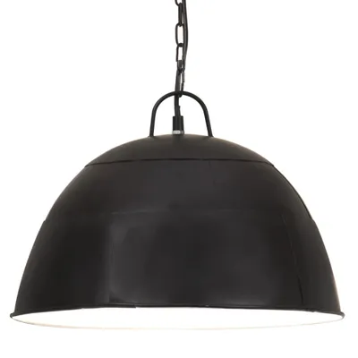 Immagine prodotto di vidaXL Lampada a sospensione in stile industriale vintage 25 W nera rotonda 41 cm E27