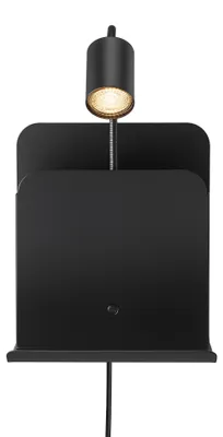 Produktbild von Nordlux - Wandleuchte Roomi - Schwarz - 25x25x28.2 cm