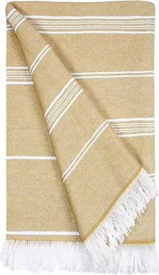 Produktbild von The One Towelling® T1-RHAM | Recycled Hamam Towel - 100 x 180 cm - Farbe: Beige - Größe: 100 x 180 cm