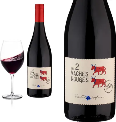 Produktbild von 2024 Tannat - Les 2 Vaches rouge - von Aydie Laplace Rotwein