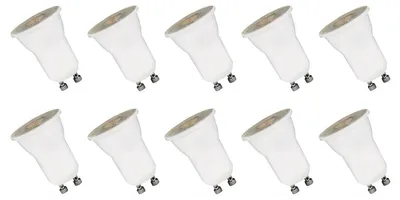 Produktbild von Spectrum GU10 LED Spot Lampe 4W 300lm 4000K Neutralweiß 230V 10 Stück