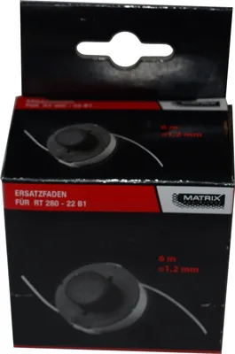 Produktbild von Matrix 1x Ersatzfadenspule Fadenspule Fadenkopf komplett für RT280-22 6m 1,2mm