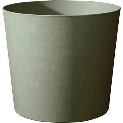 Produktbild von Poetic Element Conical, Topfpflanzer, Freistehend, Recycelbarer Kunststoff, Khaki, Kegelförmig, Drinnen/Draußen
