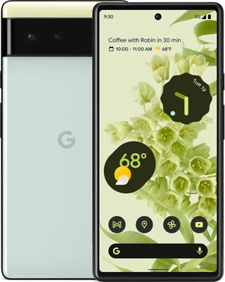 Produktbild von Google Pixel 6, 16,3 cm (6.4"), 8 GB, 128 GB, 50 MP, Android 12, Blau, Grau