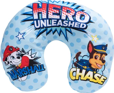 Produktbild von Paw Patrol - Reise Nackenkissen bequemes Reisekissen Nackenhörnchen Auto Flugzeug
