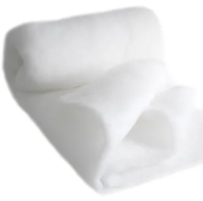 Produktbild von Volumenvlies 120g /m² 160 cm Breit 12mm dick Polstervlies Watte für Krabbeldecke Polsterwatte Vlieswatte Füllung