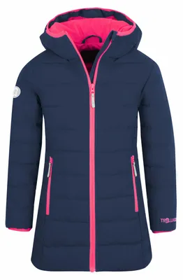 Productafbeelding van Trollkids Girls Stavanger Coat jas voor kinderen, donkerblauw, maat 110