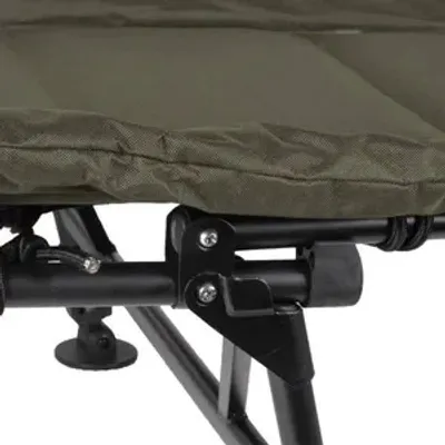 Produktbild von Traxis Flat BedChair 6-Bein - Campingbett - Karpfenliege - 6 Beine - 200x75x42cm
