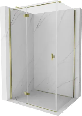 Immagine prodotto di Mexen Mist-H T cabina doccia ad anta sinistra 70 x 100 cm, trasparente, oro - 8A5T-070-100-50-00-L