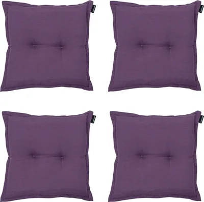 Produktbild von Madison - Sitzkissen Panama lila - Ca. 50x50 cm - 4er-Set