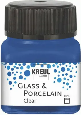 Zdjęcie produktu dla Kreul Clear Farba do szkła Dark Blue 20 ml 1 szt.