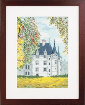 Productafbeelding van Olympus borduurset "Azay le Rideau", 32,5 x 23,4 cm