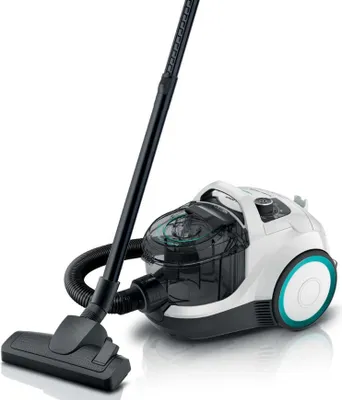 Produktbild von Beutelloser staubsauger 550 w 76 db weiß Bosch BGC21HYG1