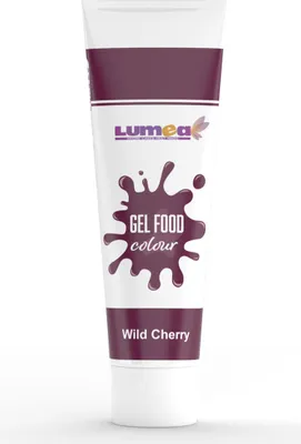 Produktbild von Gel-Lebensmittelfarbe Kirschrot, 30g – Intensiv & mischbar für Fondant, Marzipan, Cremes & mehr