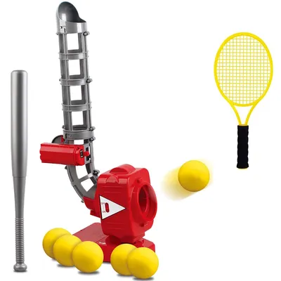 Produktbild von Automatische Baseballwurfmaschine für Kinder, einstellbarem Winkel, ideal für Garten oder Park, tolles Geburtstagsgeschenk für Jungen von 5–12 Jahren