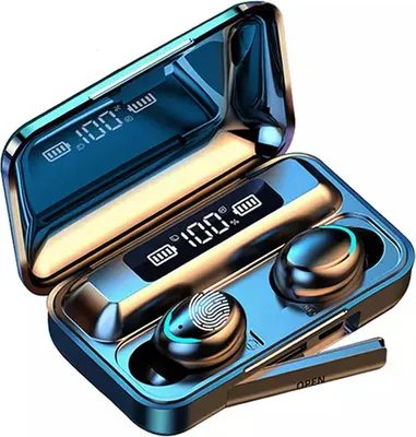 Produktbild von Bluetooth Kopfhörer 9D TWS 5.1 Touch Control In-Ear Wireless Headset Ohrhörer Schwarz
